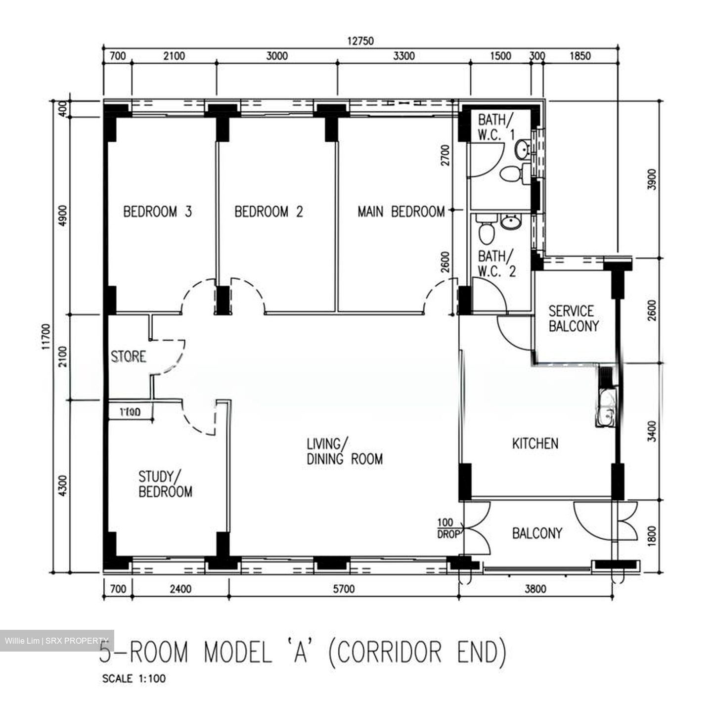 Blk 506 Choa Chu Kang Street 51 (Choa Chu Kang), HDB 5 Rooms #563952841